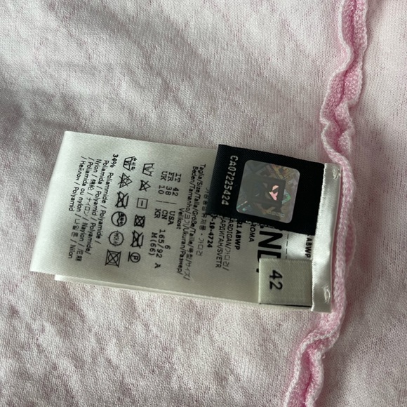 Fendi Cardigan Pink Sweater - Picture 4 of 6